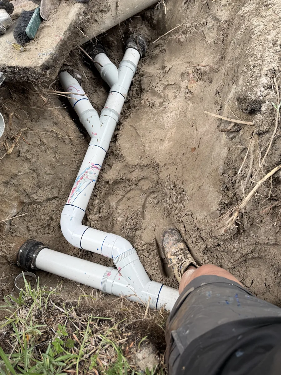 Back2Flow Plumbing drainage repair work
